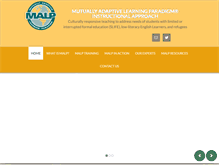 Tablet Screenshot of malpeducation.com